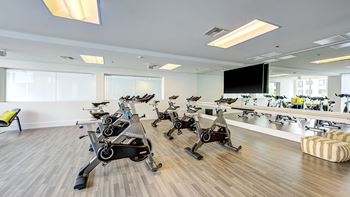 Peloton bikes