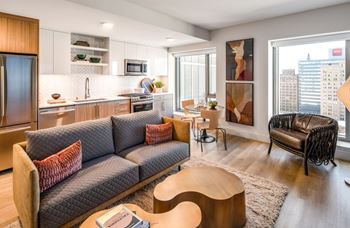 Luxury vinyl plank wood floors throughout home