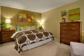 Playa Vista apartment for rent - a bedroom with a bed and two dressers