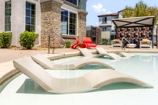 Resort-style pool