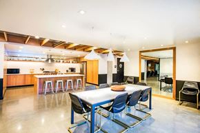 San Francisco apartment for rent - Clubhouse Dining And Kitchen at Ansel, California