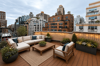Private outdoor space available