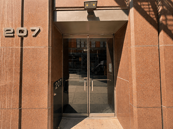 Controlled access building entry