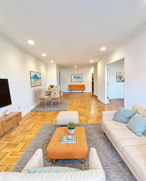 Roslyn apartment for rent - Typical living room
