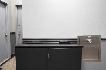 Trash & recycling on each floor