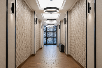 Newly renovated entryway