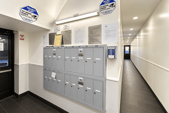 Resident mail area