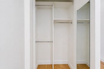 Ample closet space