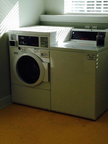 On-site laundry facility