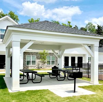 Sheltered gazebo