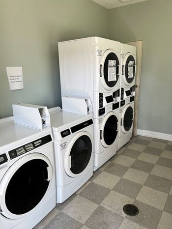 On-site laundry facility