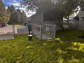 Fenced area