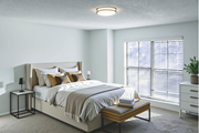 Overland Park townhouse for rent - Renovated Townhome Main Bedroom