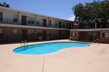 Sparkling swimming pool
