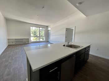 Sink with faucet