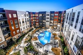 Hyattsville apartment for rent - The Edition pool and lounge
