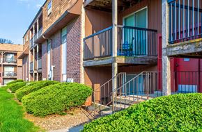 Kansas City apartment for rent - our apartments have balconies and stairs to the apartments for rent