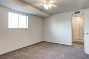 Kansas City apartment for rent - Interior view of bedroom with large window