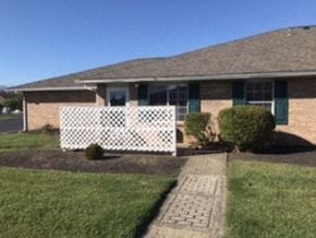 Newark apartment for rent - a house with a white fence in front of it