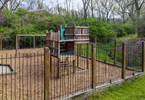 Kansas City apartment for rent - a play area for children in a park