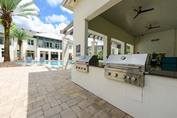 Community grill stations