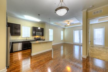 Empty living room