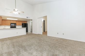 Plush carpeted floors*