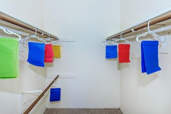 Large bedroom closets