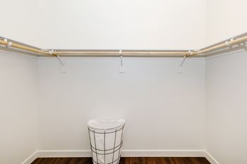 Spacious closets