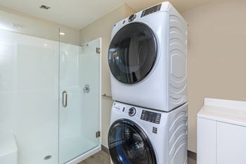 Washer and dryer in home