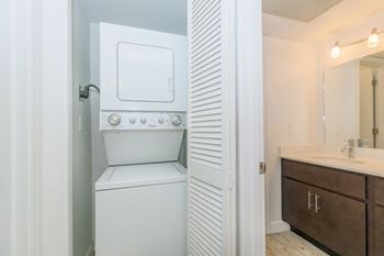Washer and dryer in home