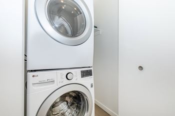 Washer and dryer in home