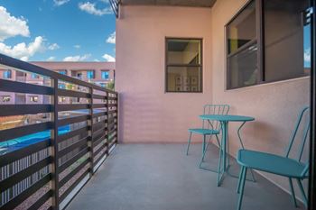 Private balconies