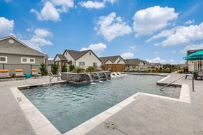 Fort Worth apartment for rent - Horizon at Ridgeview Pool with Lounge Chairs