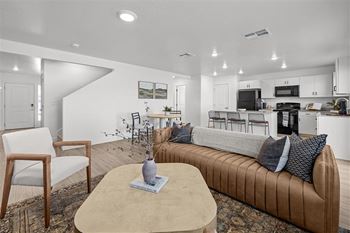 Open concept living area