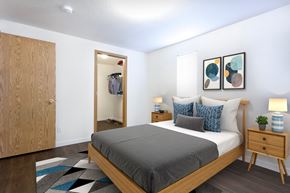 Spokane apartment for rent - GoGo West Apartments Model Bedroom