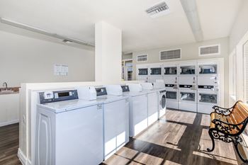 On-site laundry facility