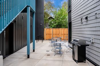 Private patios*