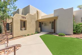 Tucson apartment for rent - A building with the number 7874 on it.