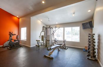 Fully equipped fitness center