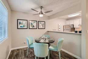Federal Way apartment for rent - Align Apartments Model Dining Room and Kitchen