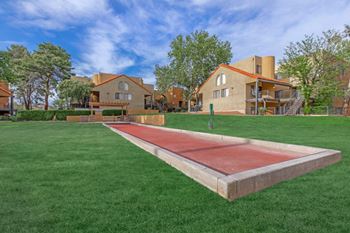 Bocce ball court