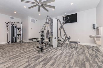 Newly renovated fitness center