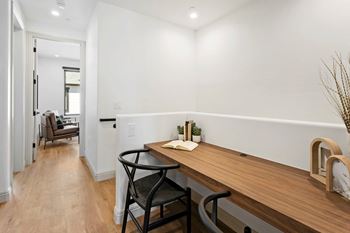 Built-in desks