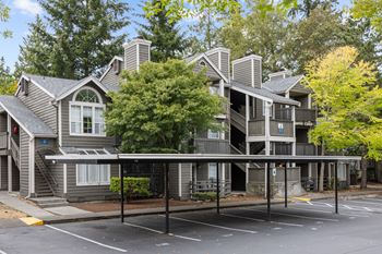 Covered carport parking