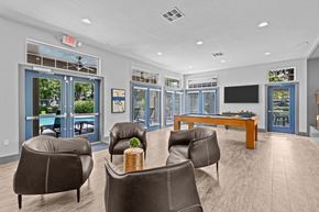 Kennewick apartment for rent - Crosspointe Apartments Clubhouse with Shuffleboard