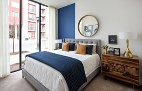 Atlanta apartment for rent - Alton East Model Unit Bedroom