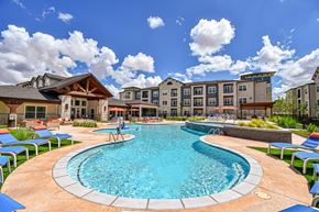 Live Oak apartment for rent - Aspire at Live Oak Large Outdoor Pool and Hot Tub with Lounge Chairs
