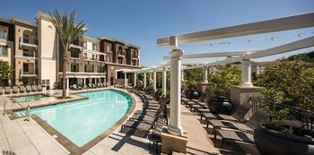 Lap-style pool and a resort-style pool.