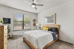 San Antonio apartment for rent - Axis Hamilton Apartments in San Antonio, Texas Model Bedroom